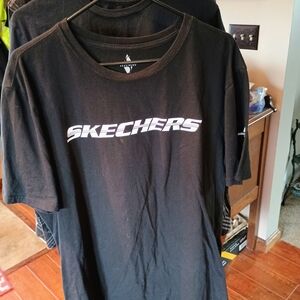 Skechers Black Men's T-Shirt